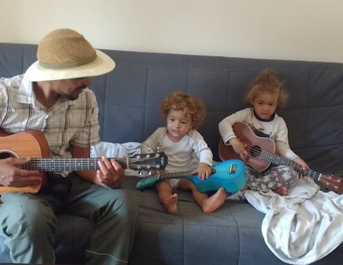 Austin, Nio, Lulu, Guitar, Ukulele